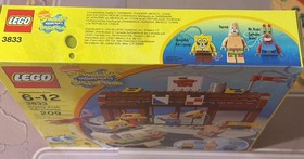 LEGO SpongeBob SquarePants: Krusty Krab Adventures Set (3833) - NEW SEALED