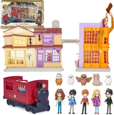 Wizarding World Harry Potter, Amazon Exclusive Deluxe Diagon Alley & Hogwarts