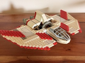 LEGO Star Wars T-6 Jedi Shuttle 98% Complete with Instructions, Shaak Ti Minifig
