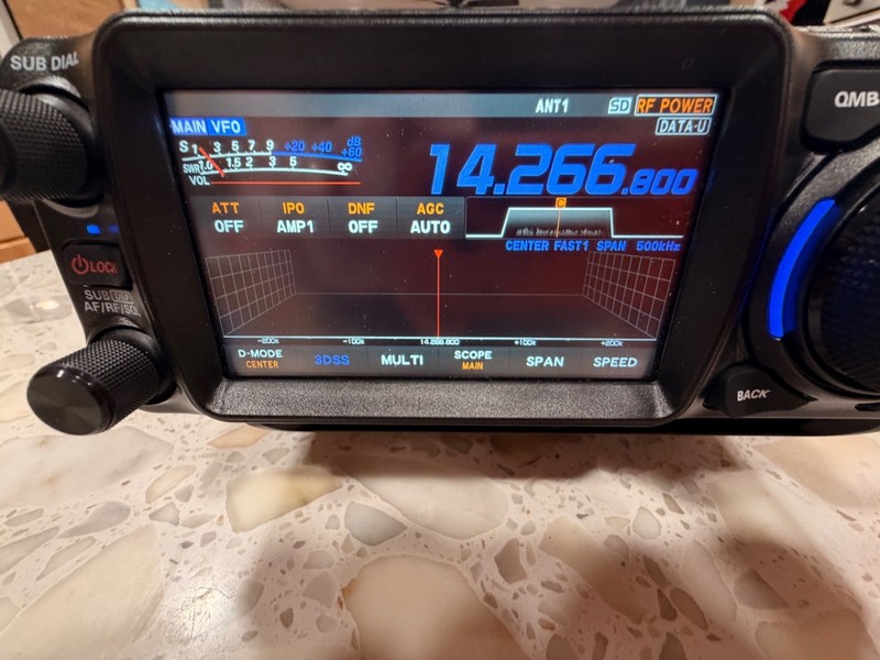 Yaesu FTX-1 Optima All Mode Transceiver HF/50/144/430 100W plus FC-80 QRP Tuner