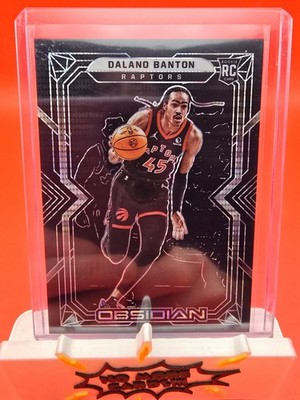 2021-22 Panini Obsidian - Dalano Banton #177 Electric Etch Asia