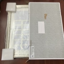 New Pottery Barn Kids Silver Leaf First Year Large Frame Nursery Photos