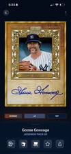 25 Topps Bunt DIGITAL Gilded HoF Signature ICONIC Goose Gosage