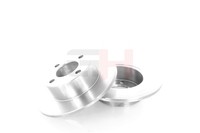 GH 2X Bremsscheibe Hinterachse FüR Audi 80 8C B4 2.0 89 89Q 8A B3 1.8 S 1.6