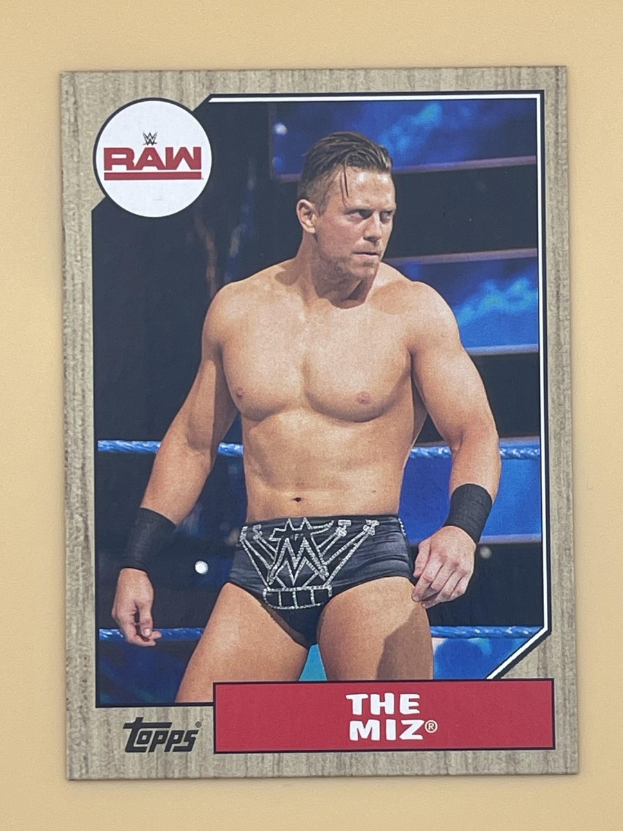 スポーツ選手 wwe31 The Miz 2017 Topps WWE Heritage #58 Wrestling Grand Slam Champion