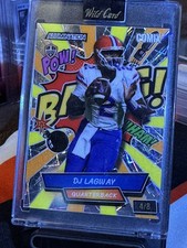 Wild Card Alumination DJ Lagway Comix Bang #d /8 Florida Gators QB 