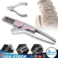 6D Salon Hair Connector Tool Extension Kit Human Hair Extension Machine No-trace