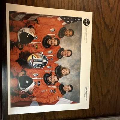NASA Space Shuttle STS-85 Crew Lithograph (8x10)