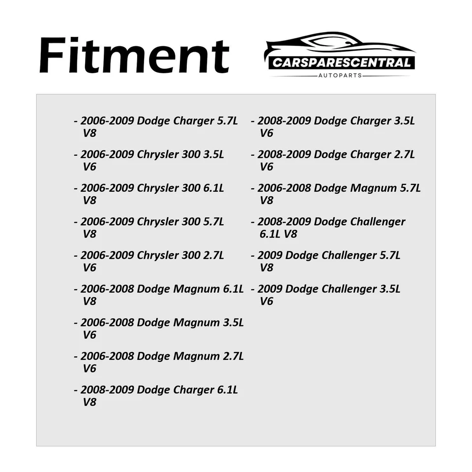 Cable de freno de estacionamiento trasero izquierdo derecho 2x para Dodge Challenger 6,1 L 2008-2009 Foto 2 de 4
