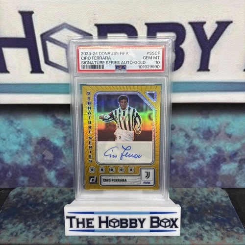 2023- 24 Donruss FIFA - Ciro Ferrara a Signature Series Auto - Gold