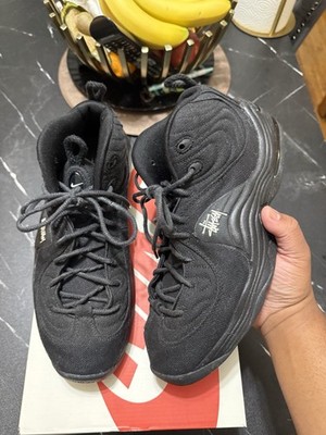Stussy x Nike Air Penny 2 Black Size 11.5 Good Condition