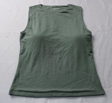 Abercrombie  Fitch Women's Bra Free High Neck Tank RV6 Green Size XS NWT