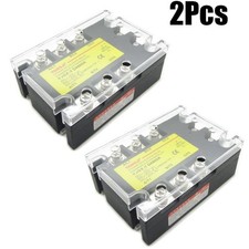 Solid State Relay 60A 3 Phase SSR DC Control AC In DC3-32V Out AC 24-480V D4860A