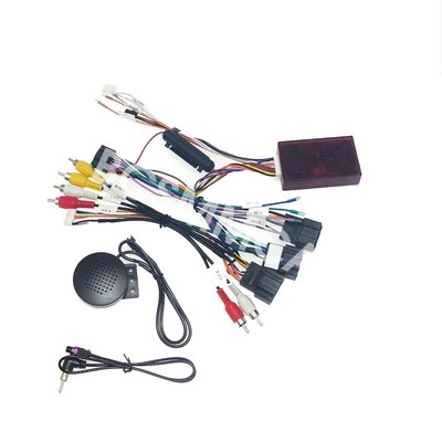 Fit For Chevrolet Tahoe 2007-2014 Car 16pin Android Wiring Harness W/Canbus Box
