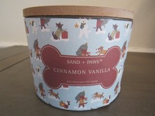 Sand  Paws Scented Candle - Cinnamon Vanilla - Additional Scents 12oz: New 