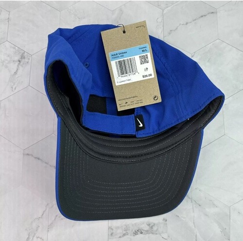 Nike Club Cap Structured Swoosh Royal Blau Verstellbar Gr. M/L Mütze Neu FB5625-480 - Bild 3 von 4