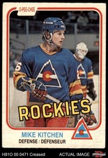 1981 O-Pee-Chee #83 Mike Kitchen Rockies-Hockey 8 - NM/MT