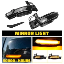 For Dodge Durango WD 2011-2023, Dynamic LED Side Mirror Turn Signal Lights