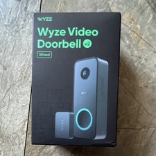Wyze V2 Video Doorbell Wired Wi-Fi, 1080p