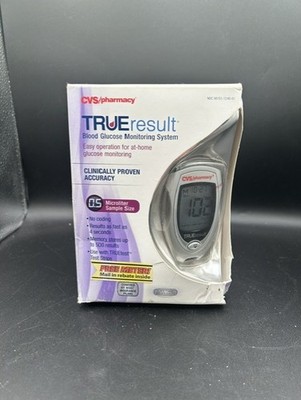 True Result Blood Glucose Monitoring System NEW Sealed CVS/Pharmacy