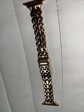 Kate Spade Apple Watch Band Rose Gold Tone Scallop for 38/40/41mm Self Adj Links
