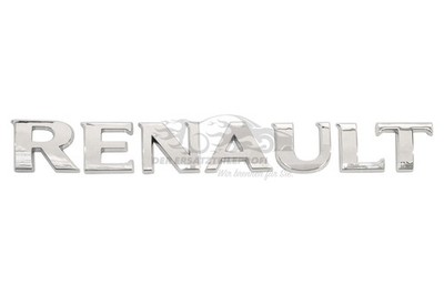 Original Emblem (Schriftzug Renault) für Renault Trafic, Master 8200522593