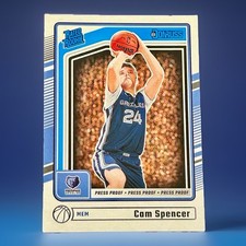 Cam Spencer Rated Rookie Press Proof 2024-25 Panini Donruss #235