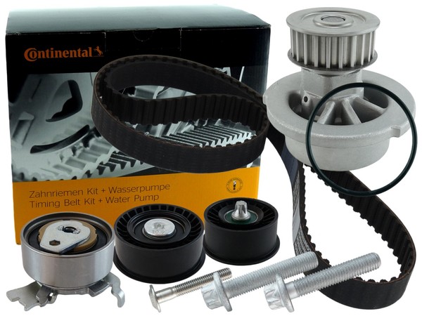 Conti CT975WP3 Zahnriemen Satz Wasserpumpe Opel Astra G Corsa Zafira 1.4+1.6 16V-image