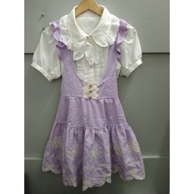 LIZ LISA Purple Jumpskirt Mini Dress One Size Japan Length 79 cm