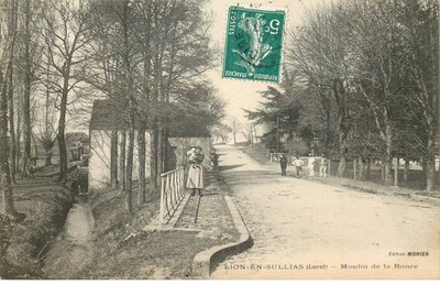 LOIRET  LION EN SULLIAS  Moulin de la ronce