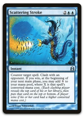 Scattering Stroke #60 (NM) Commander CMD Magic MTG