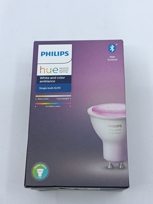 Philips Hue and White Colour Ambience GU10 Single Bulb_0.1_3