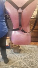 3 Piece Asst. SM Bondage Kit Leather Thigh,Waist Chest Belt NEVER USED 940