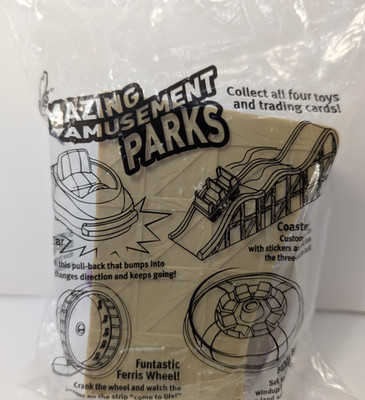 Amazing Amusement Parks Coaster Crazy 2003 Arby's Kids Meal Toy