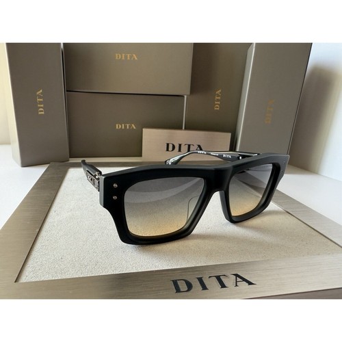 DITA GRANDMASTER EIGHT DTS 458-A-01 Matte Black Silver Gradient Lens Sunglasses - Picture 5 of 11