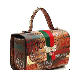 Colorful 2-in-1 Trendy Multi Graffiti Queen B...