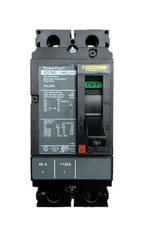SQUARE D 60 AMP CIRCUIT BREAKER 2 POLE 600 VAC HDL26060