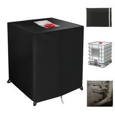 IBC Tote Cover IBC tank cover 275 Gallon 420D Waterproof Zipper Against Stro...
