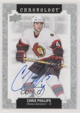 2018 Upper Deck Chronology Franchise History Chris Phillips #FH-OT-CP Auto 04q7