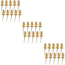 30 Pezzi Serie Foresta Bacche Ramo Fai da Te Bacche Simulate Pick Decor