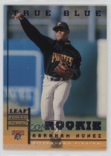 1998 Leaf Rookies & Stars Rookie True Blue /500 Abraham Nunez #260 03xg