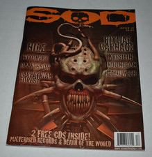 SOD Sounds of Death Magazine #12 Fall 1998 - nile witchery oppressor - NO CD