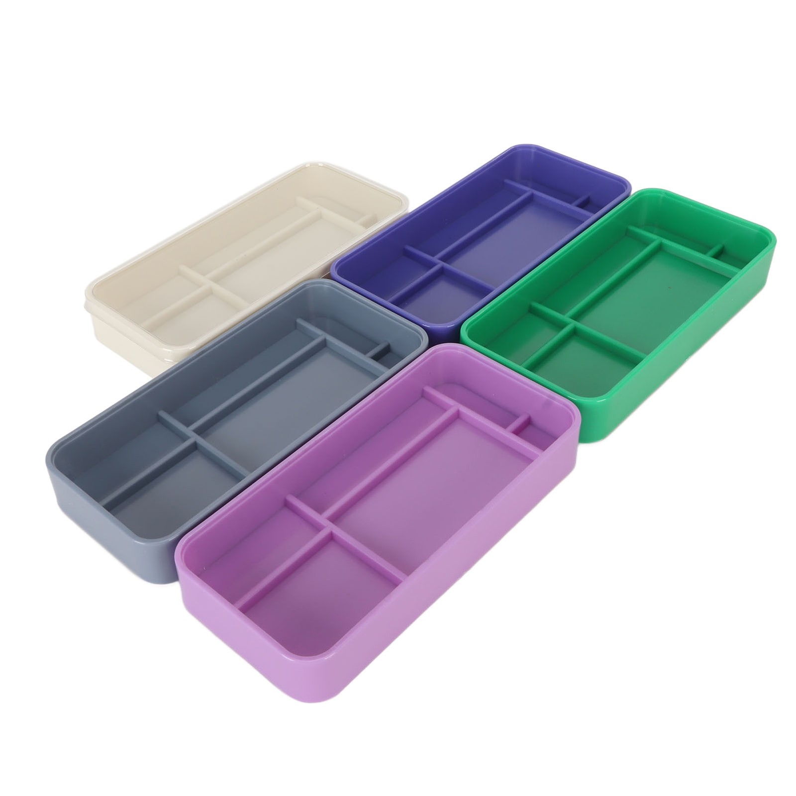 Watch Parts Storage Box 5 Layers Stackable Dust Prevention Rectangular Watch