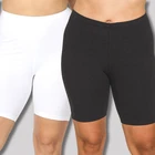 1X 2X 3X Women's Biker Leggings Bike Shorts Soft Stretchy Lightweight Cotton