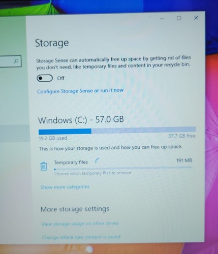 HP 14-CK0076TU 14 INCH INTEL CELERON 1.1GHZ, 4GB RAM, 64GB SSD BLACK LAPTOP - Picture 4 of 10