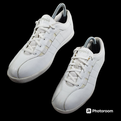Easy Spirit ES Medley White Leather Women's Size 10 Sneakers