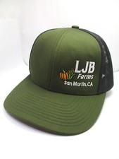 LJB Farms San Martin CA Cap / Hat Mesh Snapback Pacific Headwear AG Farming