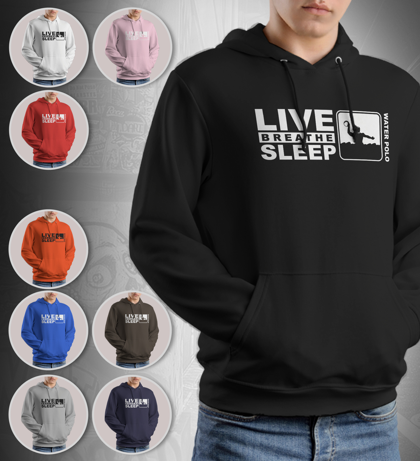 ALTRA T shirt giocatore di pallanuoto uomo live breathe regalo sonno