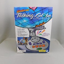 Vintage 1996 GeoSafari Talking Globe Electronic Quiz Game EI-8890 C240