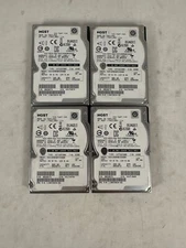 Lot of 4) 900GB HGST HDD P/N: 0B26072 Model: HUC109090CSS600